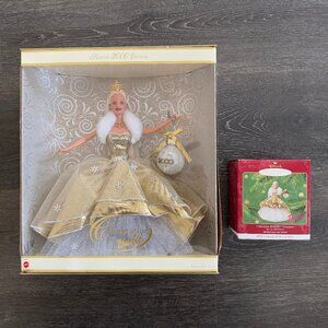 2000 Celebration Barbie with Matching Hallmark Ornament